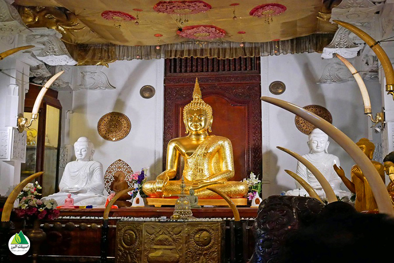 معبد دالادا یکی از مقدس‌ترین عبادتگاه‌های کشور سریلانکا است 