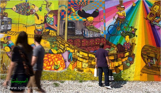 نقاشی دیواری برزیل