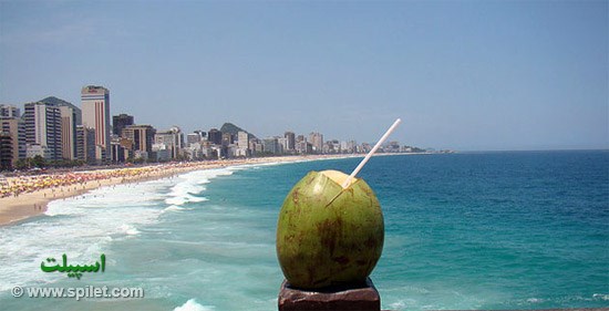 نوشیدنی معروف نارگیل در برزیل