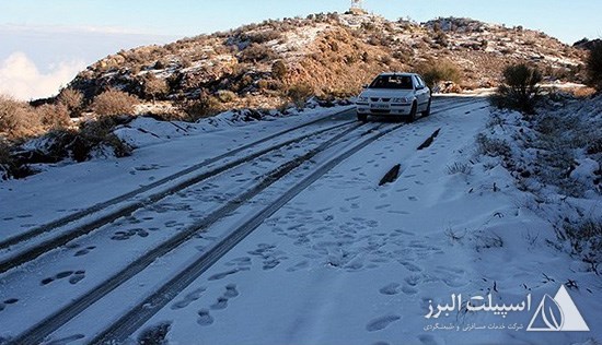 برف در بندر عباس