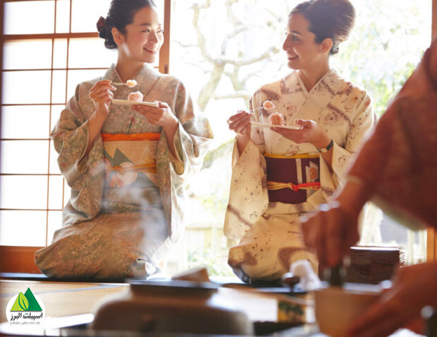مراسم باشکوه‌ چای سنتی ژاپنی 