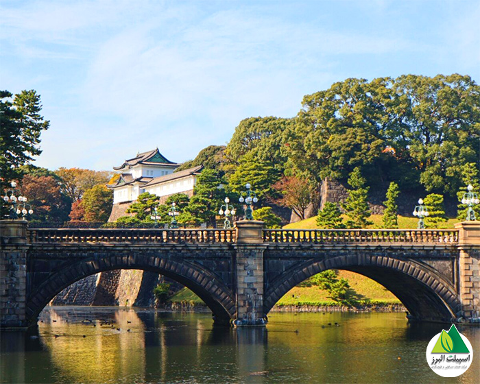 بنا و معماری کاخ امپراتوری ژاپن در توکیو