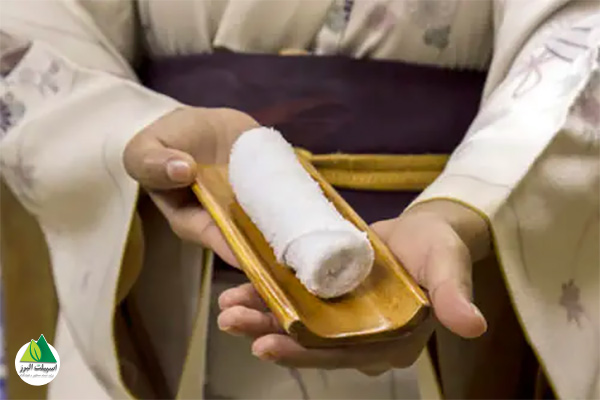 استفاده مناسب از حوله اوشیبوری oshibori