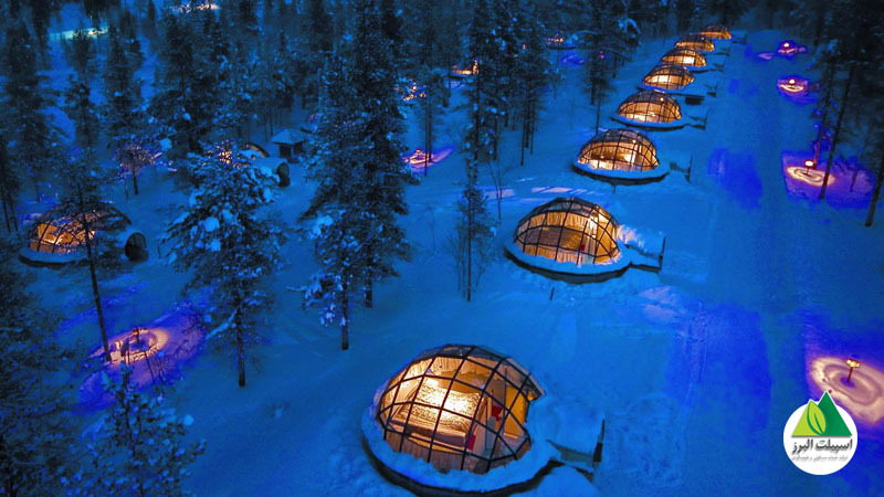 هتل ایگلو در تور شفق قطبی