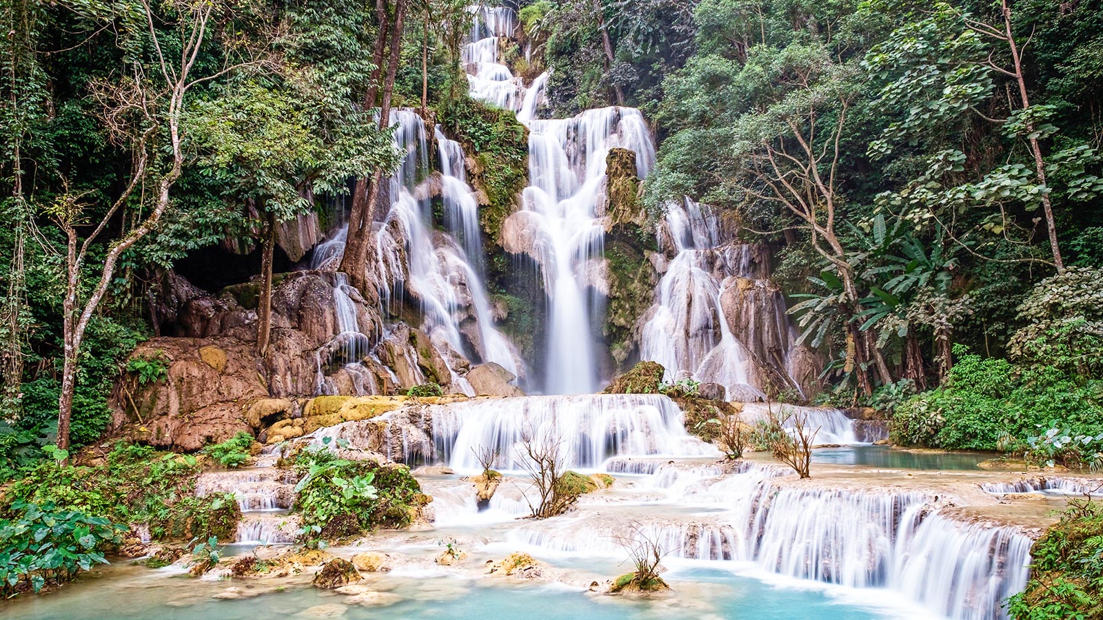 آبشار خوانگسی؛ بزرگترین آبشار لونگ پرابانگ