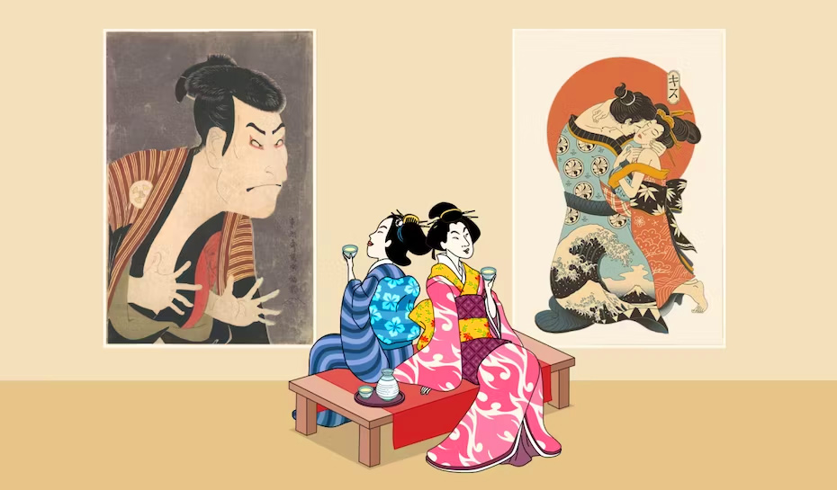 اوکی یوئه، هنری به جا مانده از دوره ادو