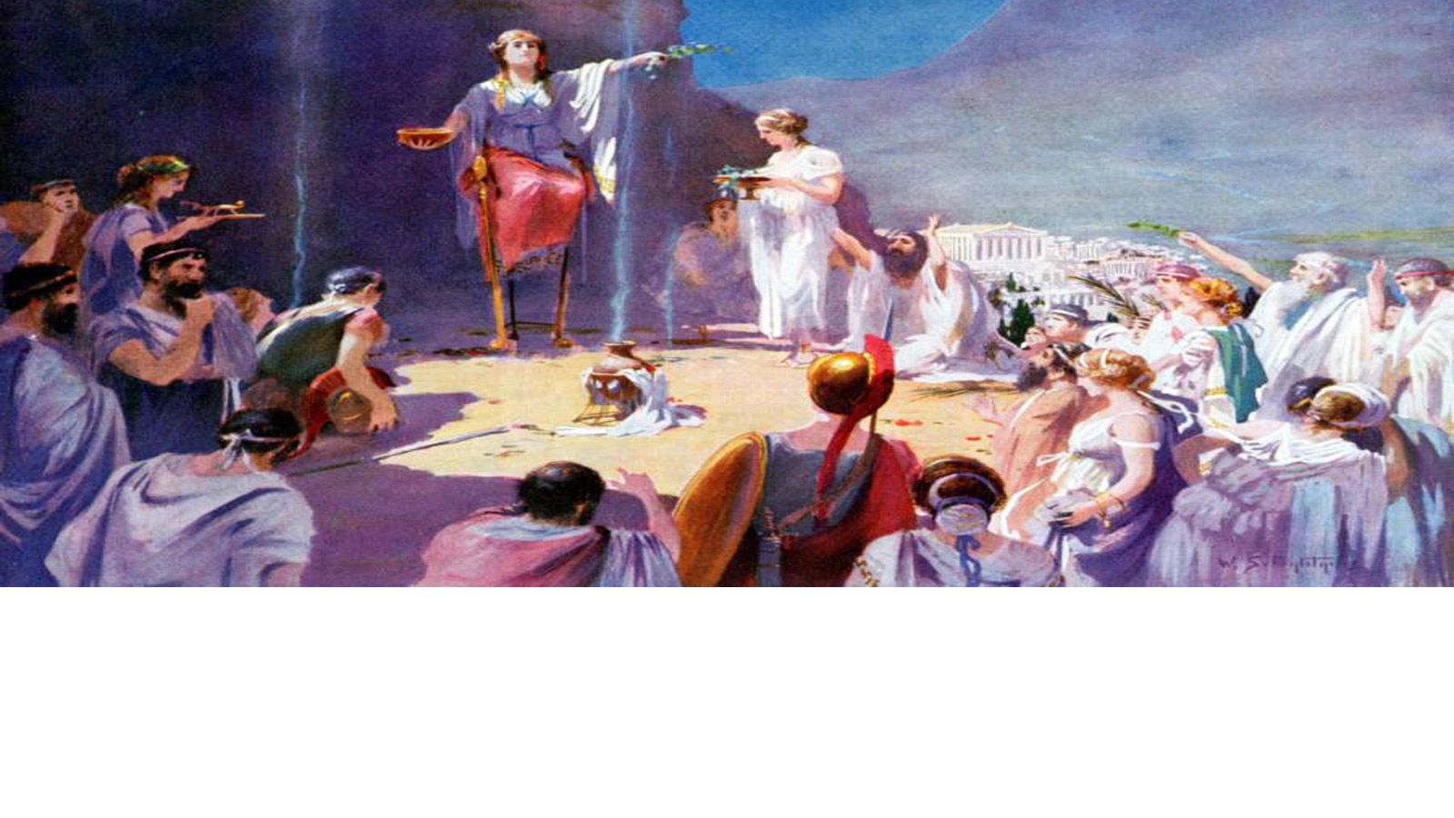 معبد دلفی، آخرین پیش‌گویی اوراکل